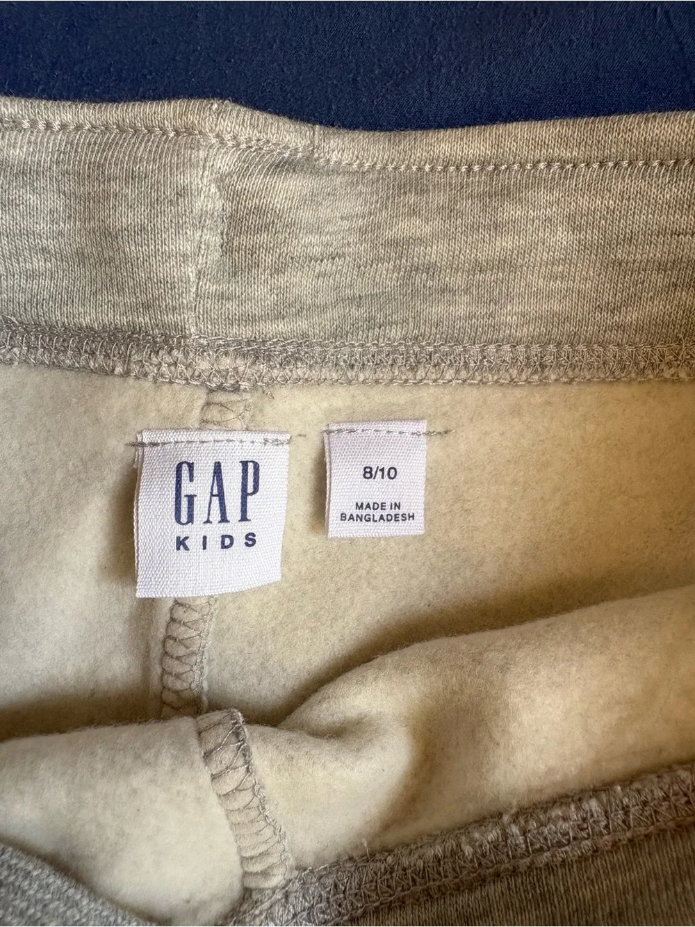 GAP Gray Athletic Lounge Shorts with Pink Logo